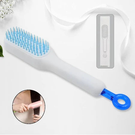 Self-Cleaning Anti-Static Hair Brush – For Smooth, Tangle-Free, Healthy Hair