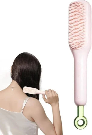 Self-Cleaning Anti-Static Hair Brush – For Smooth, Tangle-Free, Healthy Hair